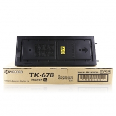 京瓷（KYOCERA）TK-678 原装黑色墨粉盒(适用于KM-2540/3040/2560/3060/TA300i机型)约24000页